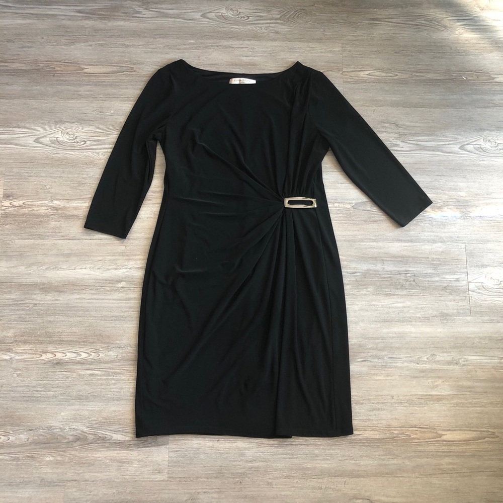 Evan-Picone Black Dress